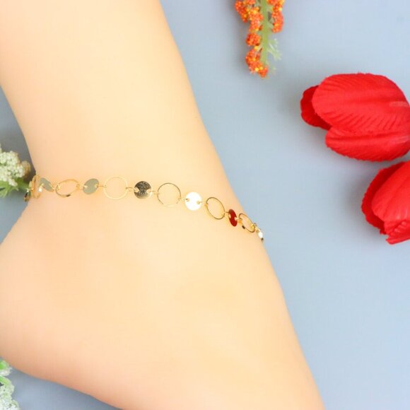 Handmade Anklet – A Stylish Choice for Women, Thoughtful Gift Idea, EVCH1637 - Picture 3 of 10